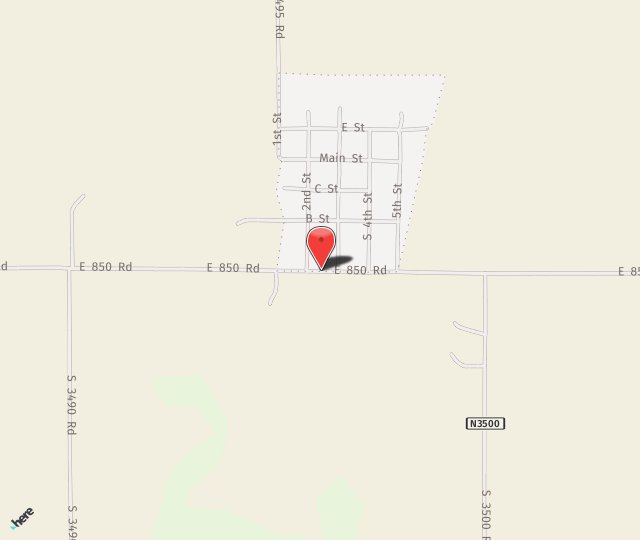 Location Map: 2306 Hwy 66 West Stroud, OK 74079